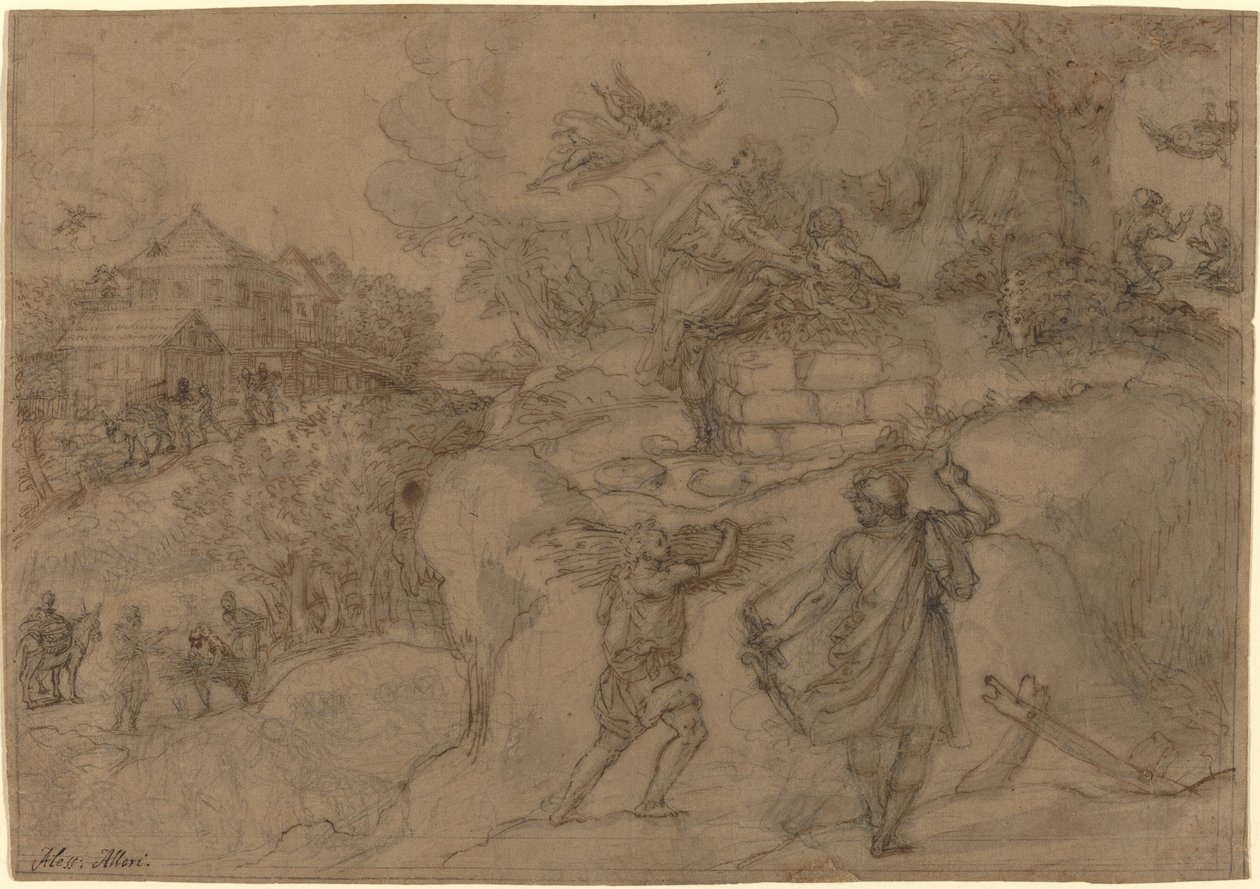 Sacrificio di Abramo da Alessandro Allori