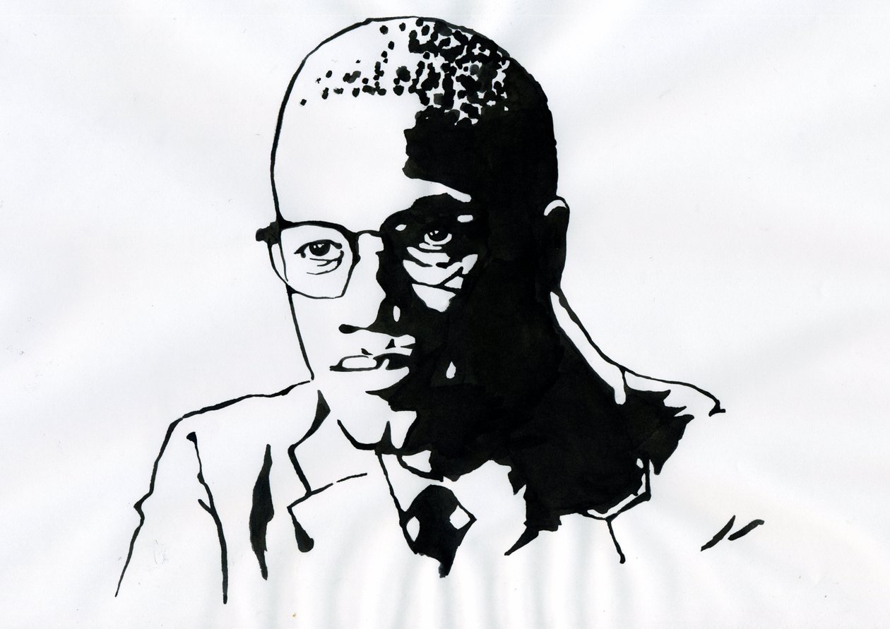 Malcolm X (1925-1965) Attivista Afroamericano da Alessandro Lonati