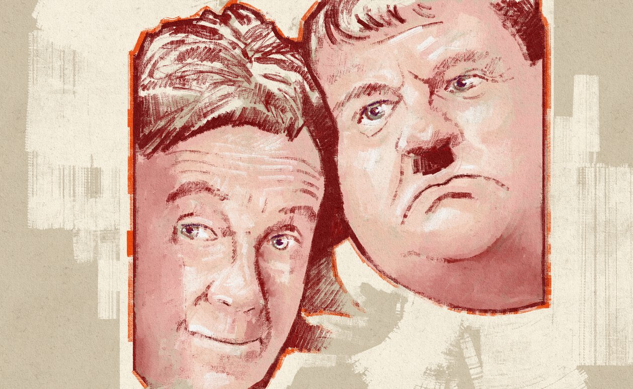 Stan Laurel e Oliver Hardy (illustrazione) da Alessandro Lonati