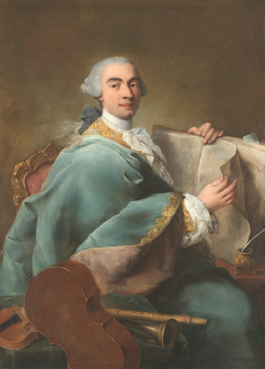 Ritratto di un musicista da Alessandro Longhi