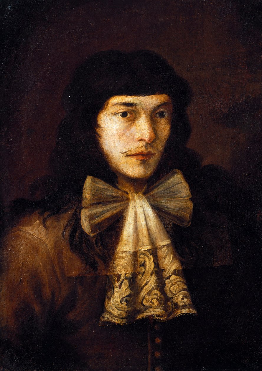 Autoritratto da giovane da Alessandro Magnasco