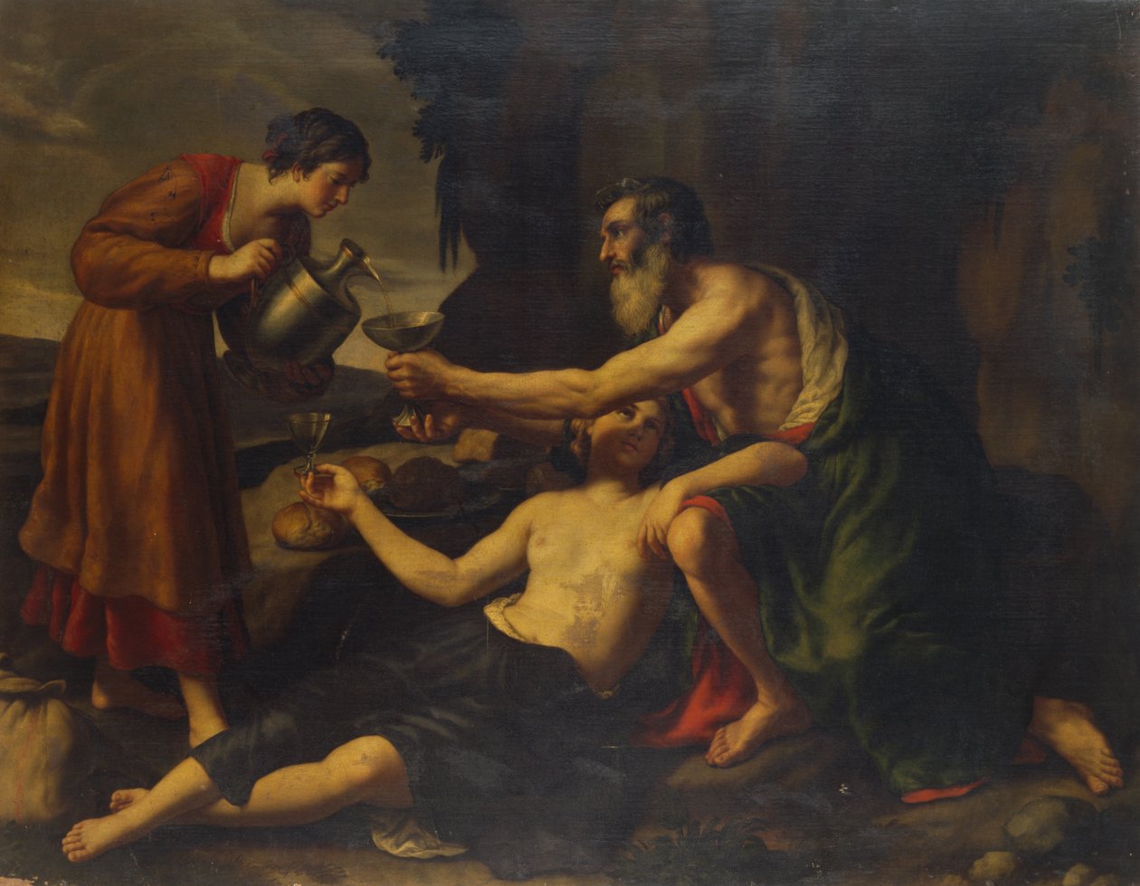 Lot e le sue figlie da Alessandro Turchi