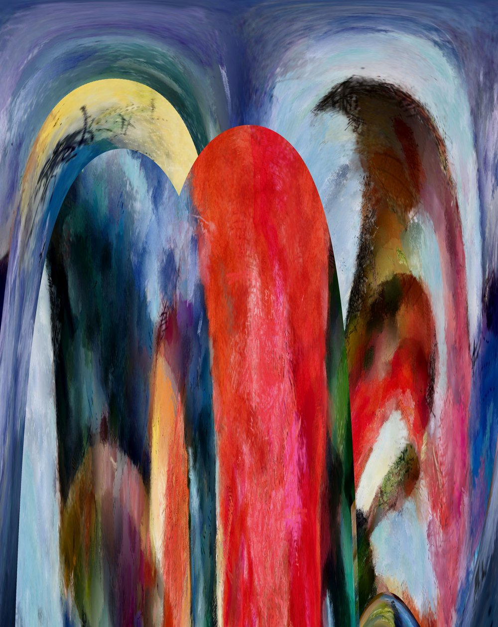 foresta, 2017 da Alex Caminker