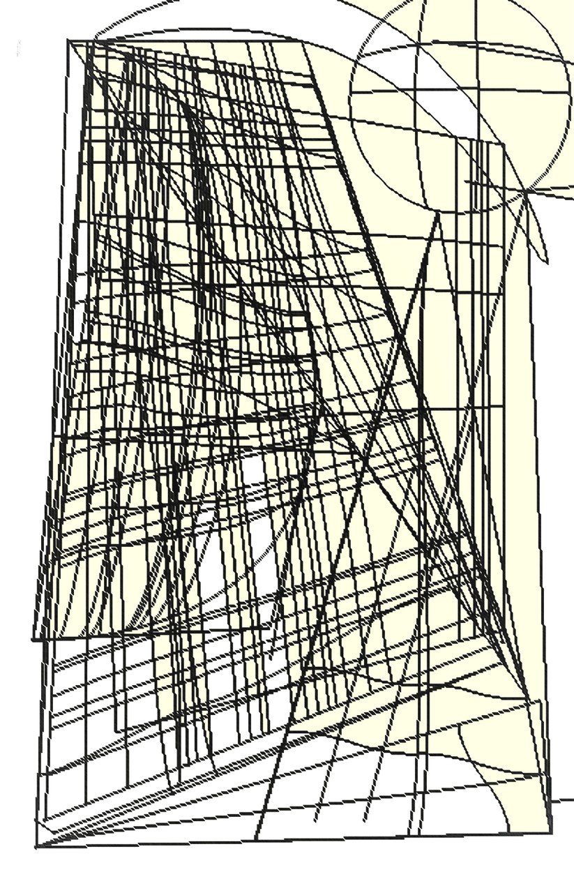 paesaggio grafico da Alex Caminker