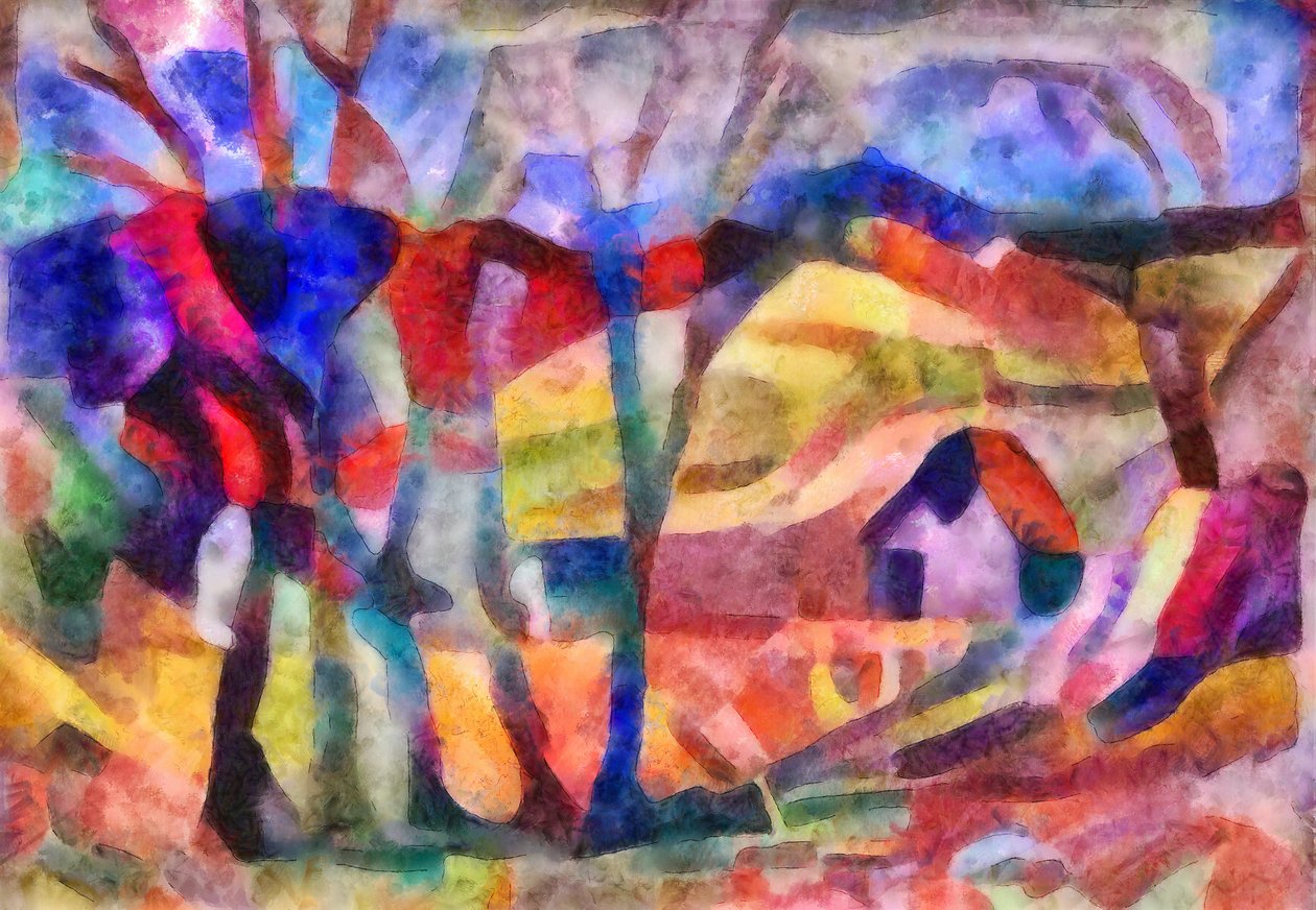 Paesaggio in rosa, 2017 da Alex Caminker