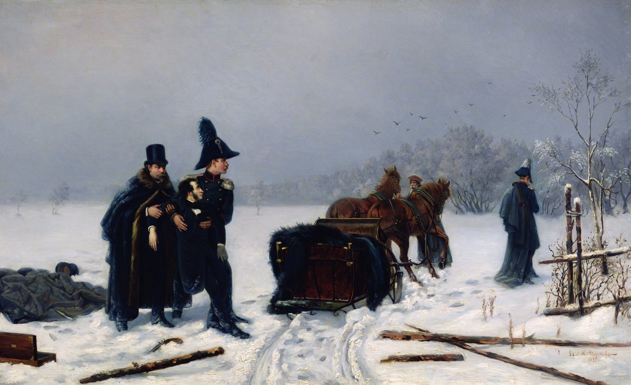 Il duello di Alexander Pushkin con Georges d