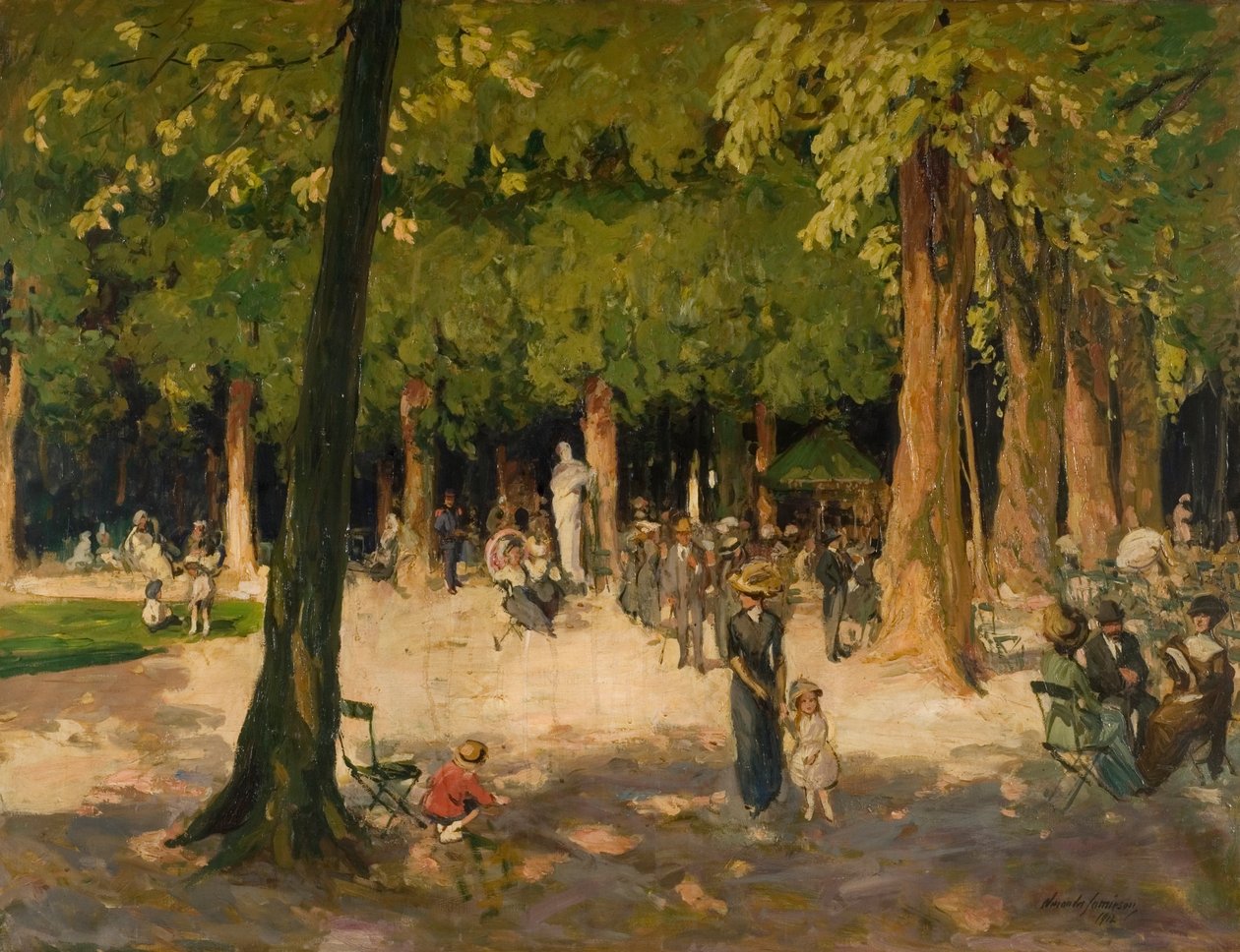 I giardini, Versailles, 1922 da Alexander Jamieson