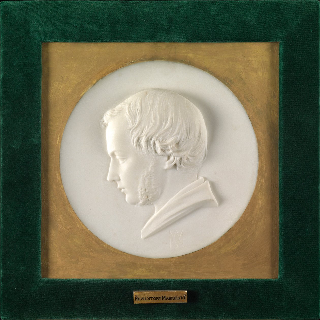 Nevil Story Maskelyne (marmo) da Alexander Munro