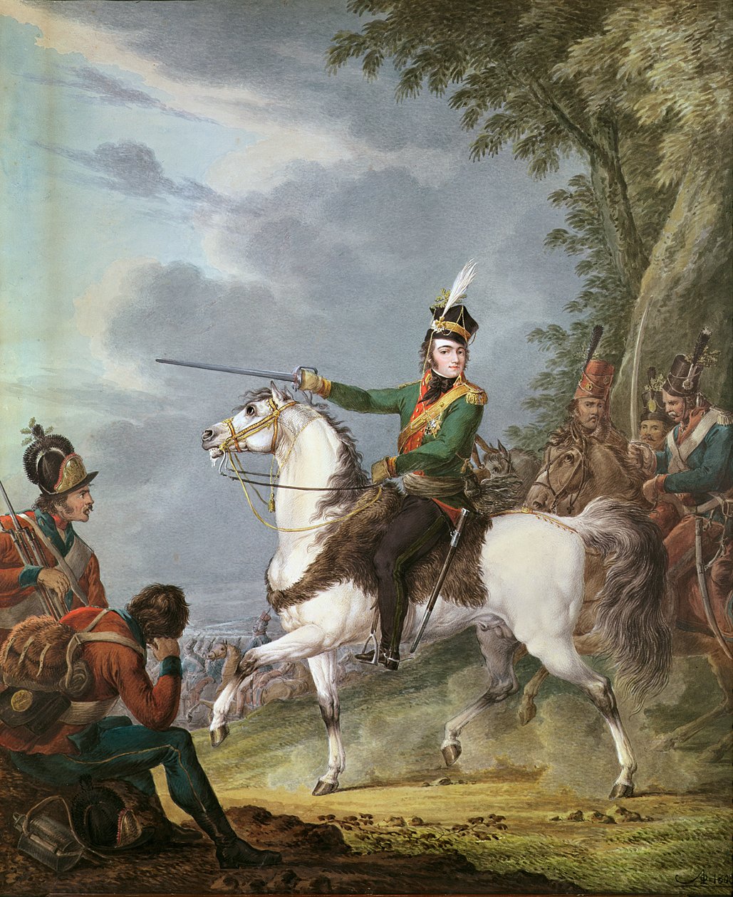 Principe Jozef Antoni Poniatowski (1763-1813) da Alexander Osipovich Orlowski