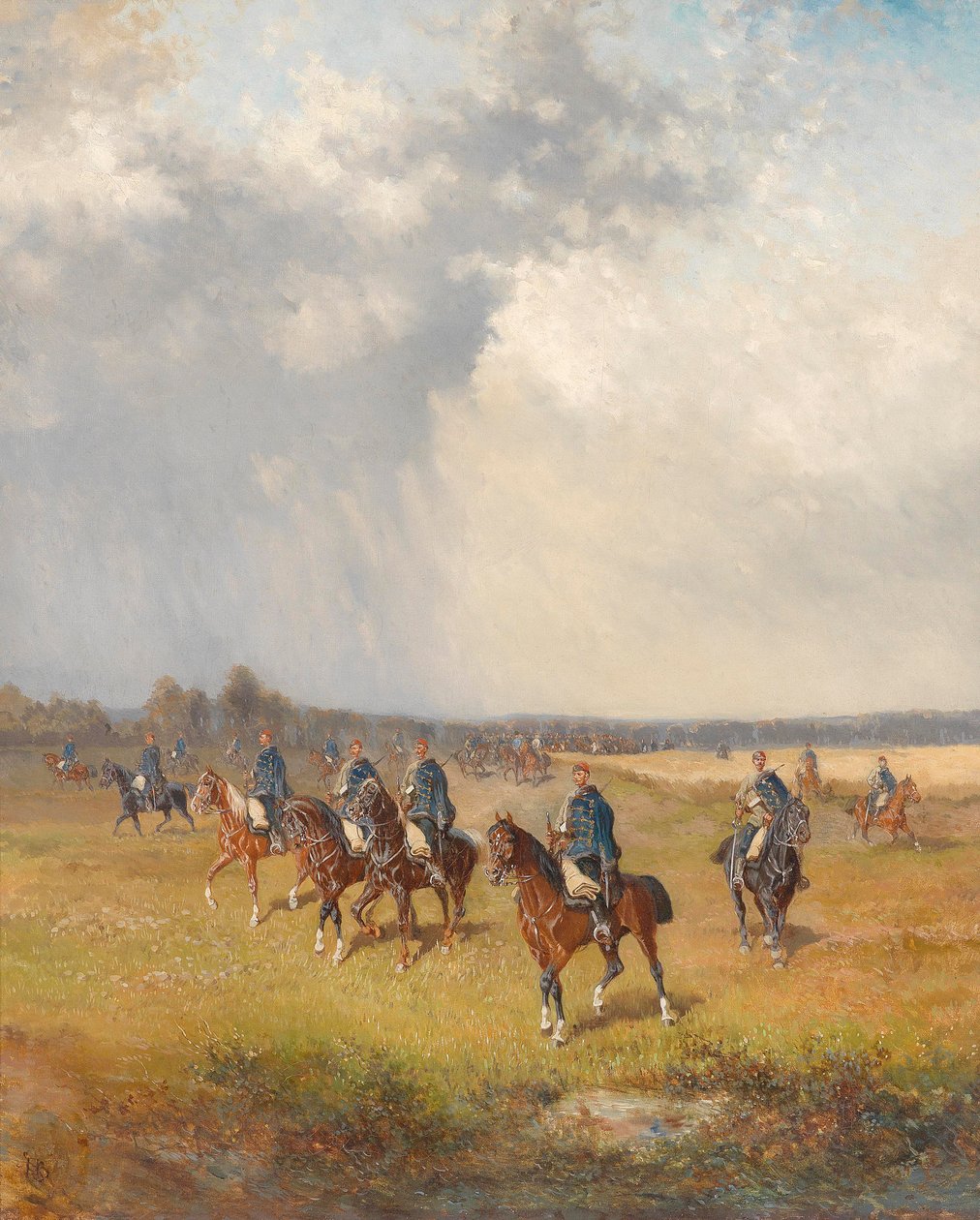 Ussari ungheresi da Alexander von Bensa