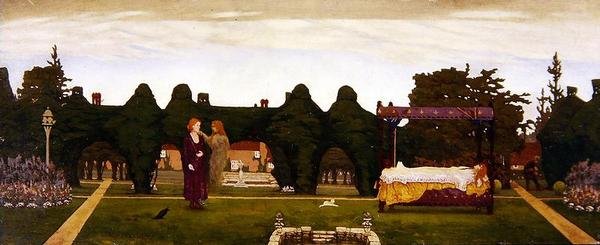 Il Giardino Mistico, circa 1910 da Alexander Abdo