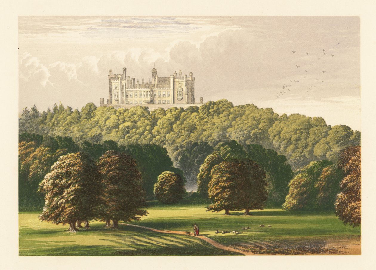 Castello di Belvoir, Leicestershire, Inghilterra da Alexander Francis (after) Lydon