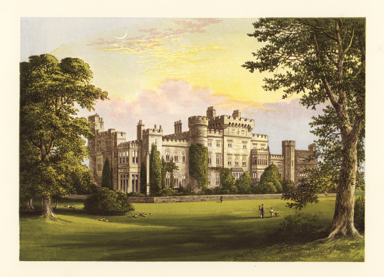 Castello di Hawarden, Flintshire, Galles da Alexander Francis (after) Lydon