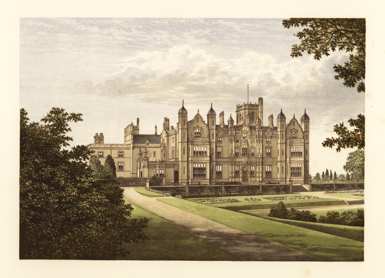 Merevale Hall, Warwickshire, Inghilterra da Alexander Francis (after) Lydon