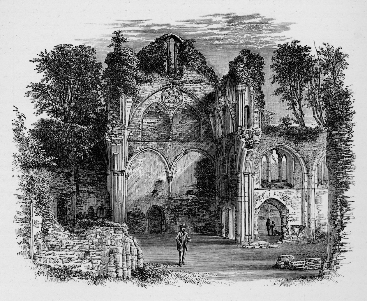 Transetto Sud, Abbazia di Netley da Alexander Francis Lydon