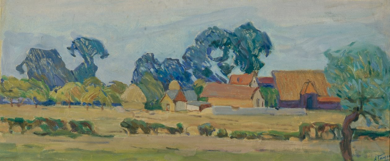 Una fattoria in Inghilterra da Alexander Fyodorovich Gaush
