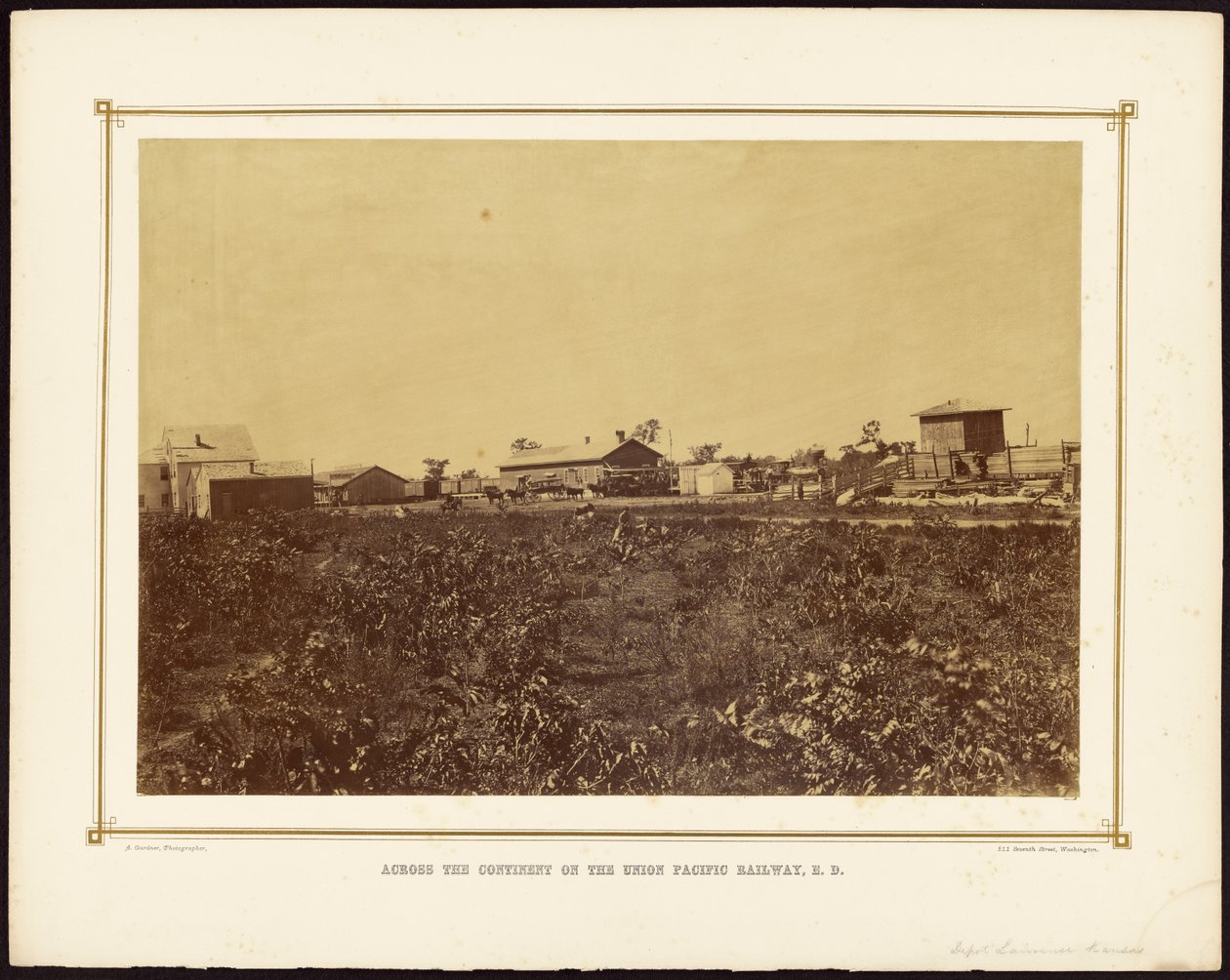 [Deposito, Lawrence, Kansas] da Alexander Gardner