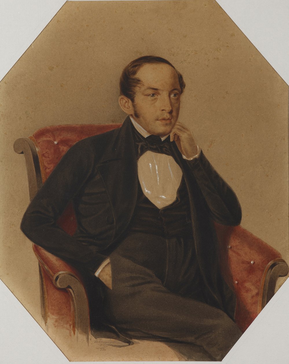 Vasily Petrovich Zubkov 1799-1862, 1846 da Alexander Ivanovich Klünder
