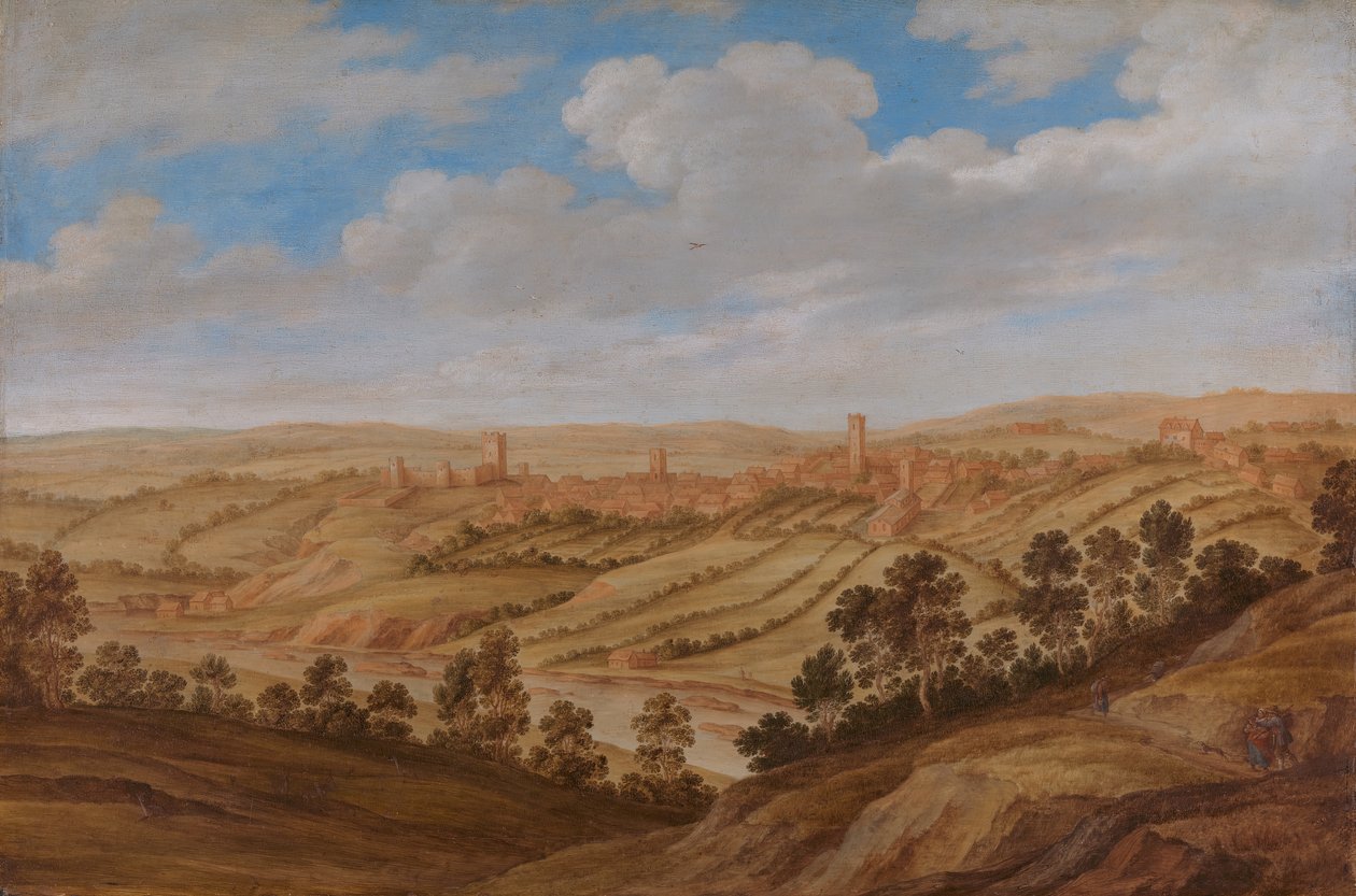 Castello di Richmond, Yorkshire da Alexander Keirincx