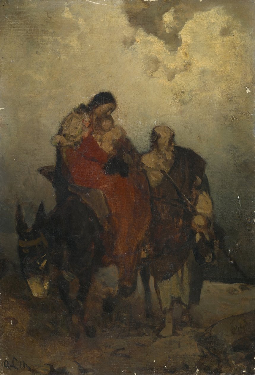Fuga in Egitto da Alexander Liezen Mayer