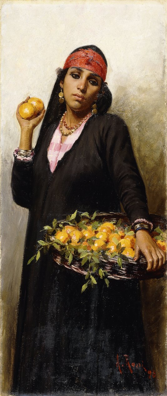 Il venditore di arance, 1898 da Alexander M. Rossi