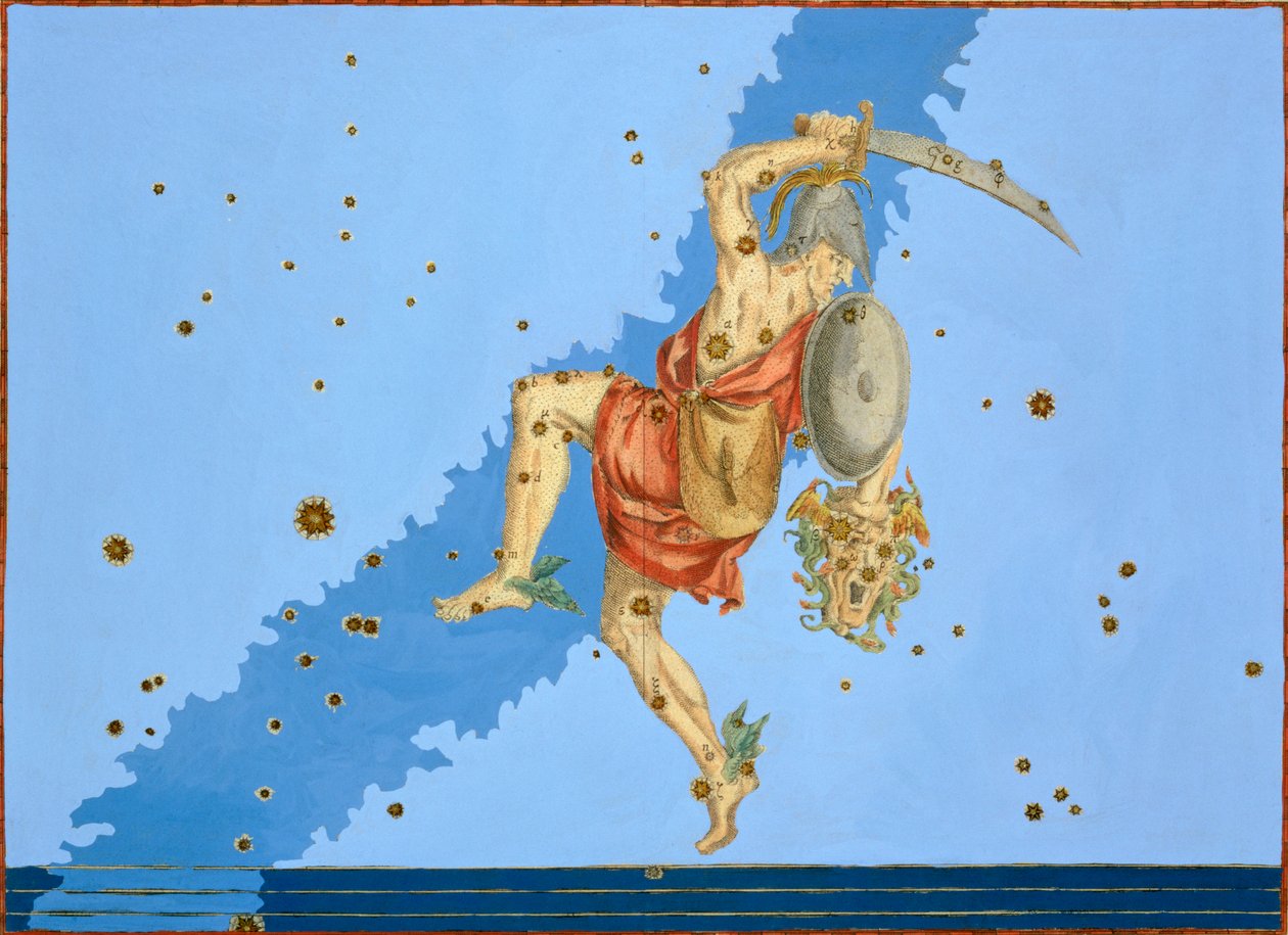 Costellazione di Perseo da Alexander Mair