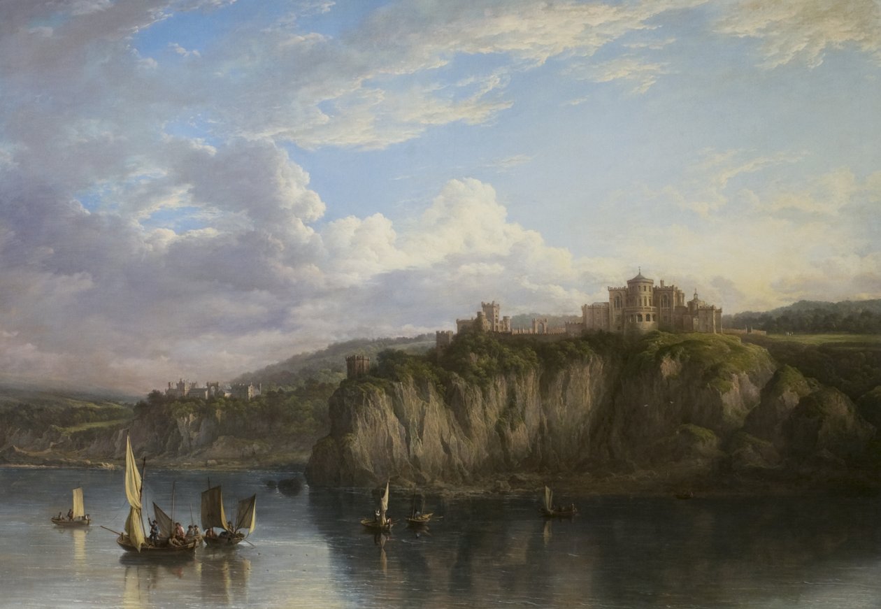 Castello di Culzean dal Mare, c.1816 da Alexander Nasmyth