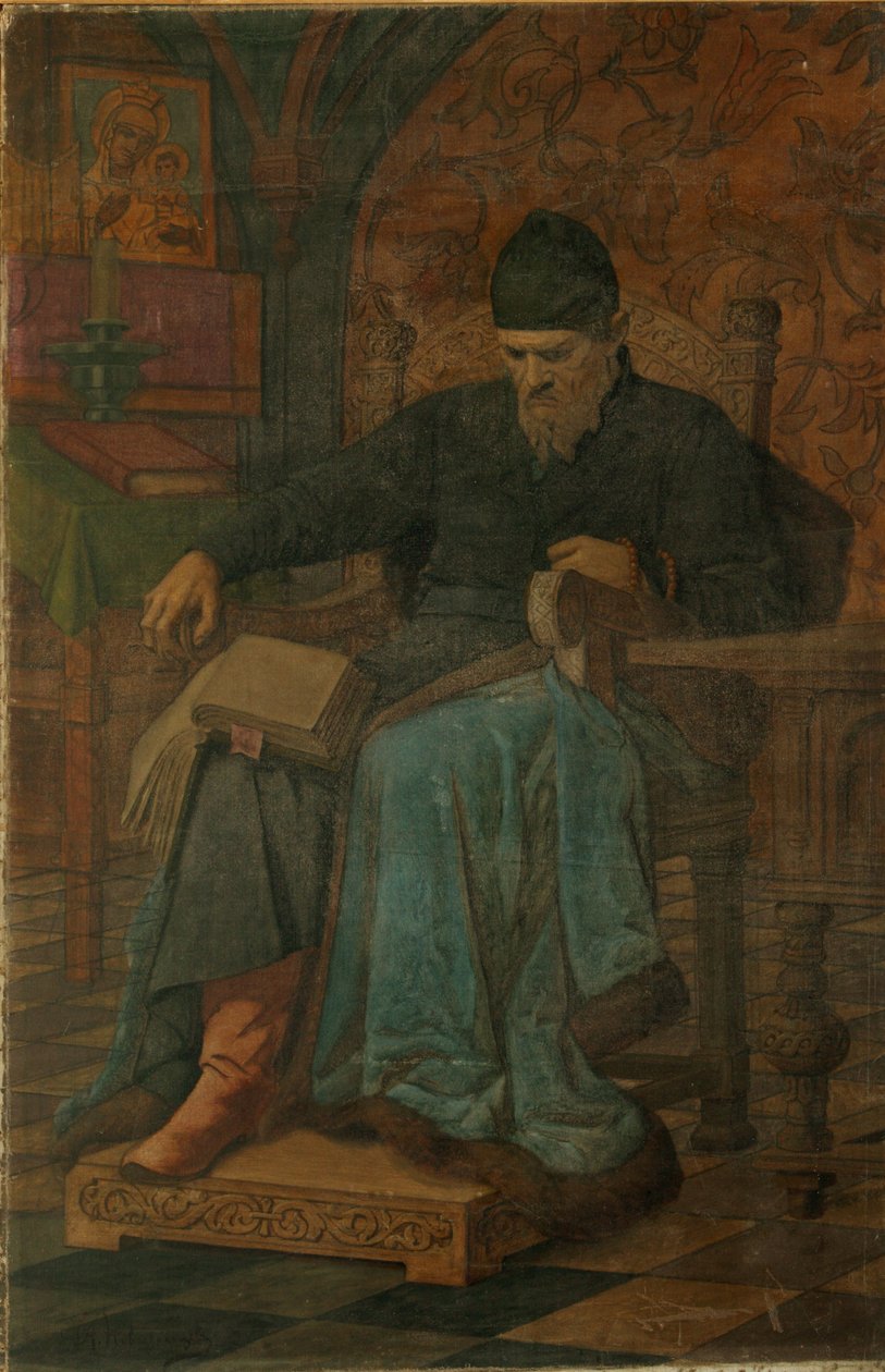 Zar Ivan IV il Terribile da Alexander Nikanorovich Novoskoltsev