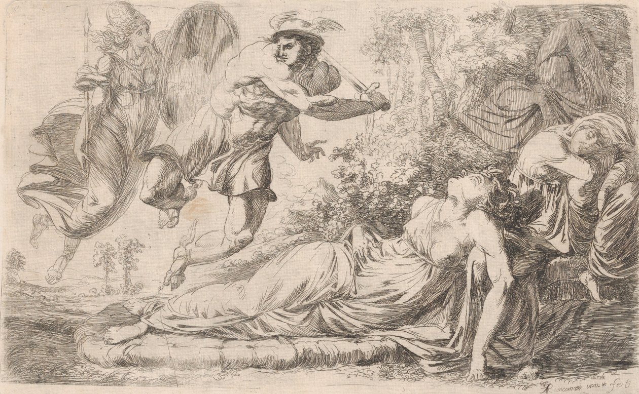Perseo e la Medusa Addormentata da Alexander Runciman