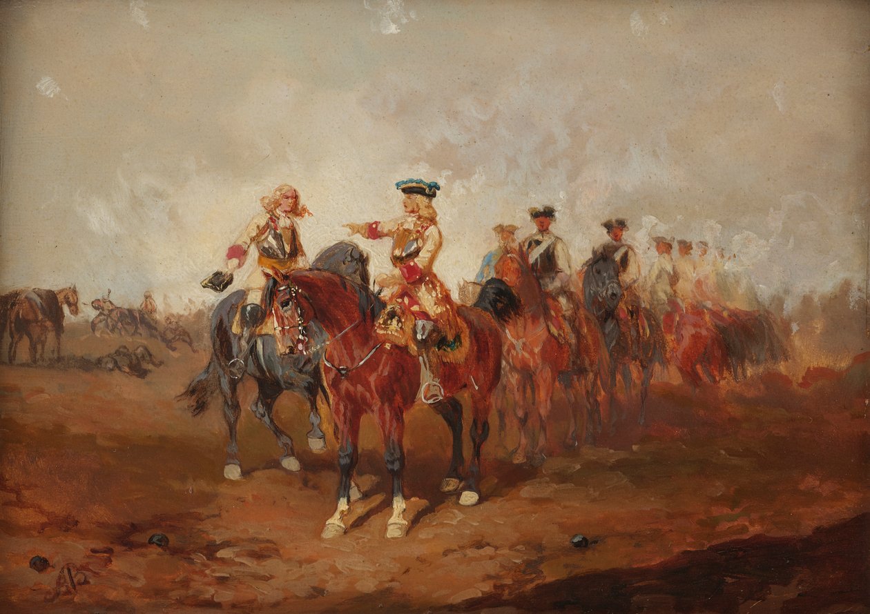 Dopo la battaglia da Alexander von Bensa