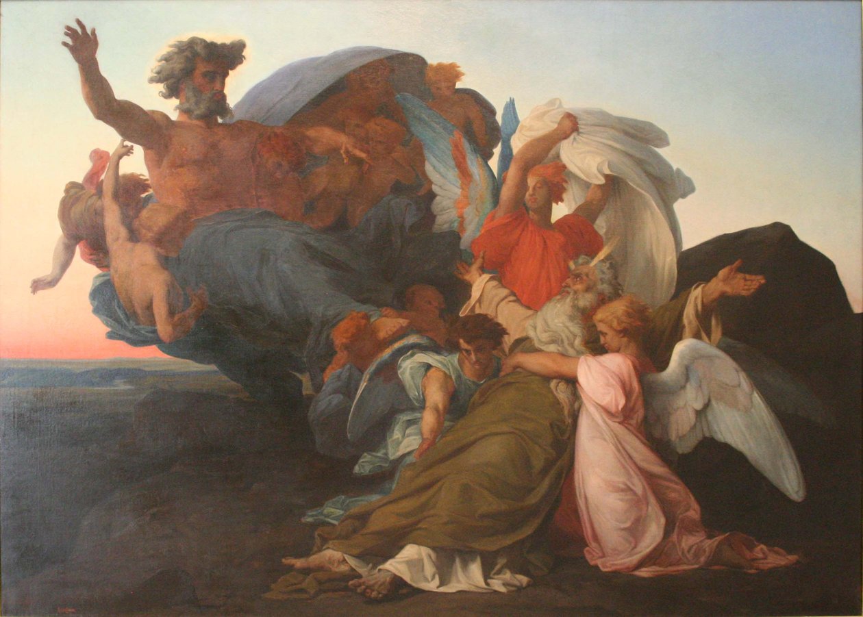 La morte di Mosè da Alexandre Cabanel