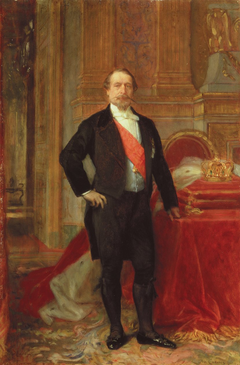 Napoleone III, c.1865 da Alexandre Cabanel