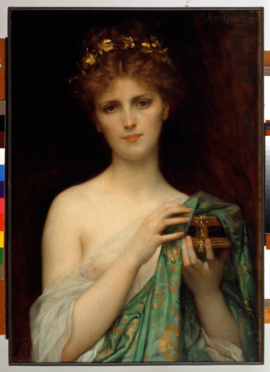 Pandora, 1873 da Alexandre Cabanel