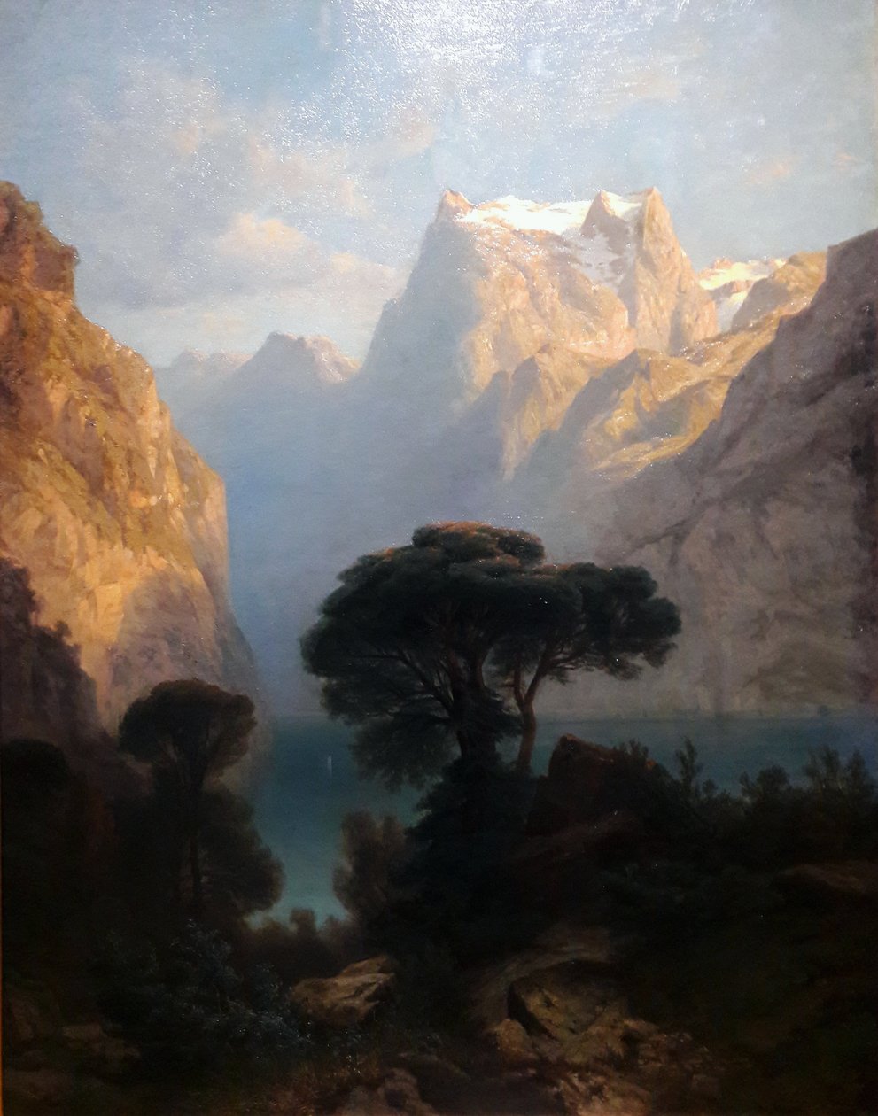 Lago dei Quattro Cantoni da Alexandre Calame