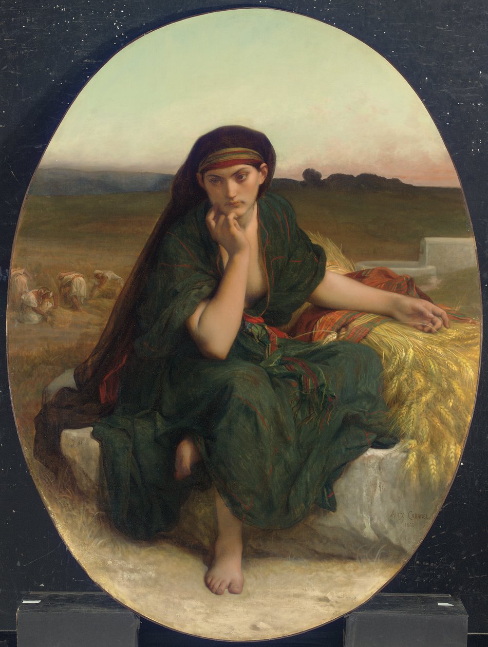Ruth che torna dai campi da Alexandre Cabanel