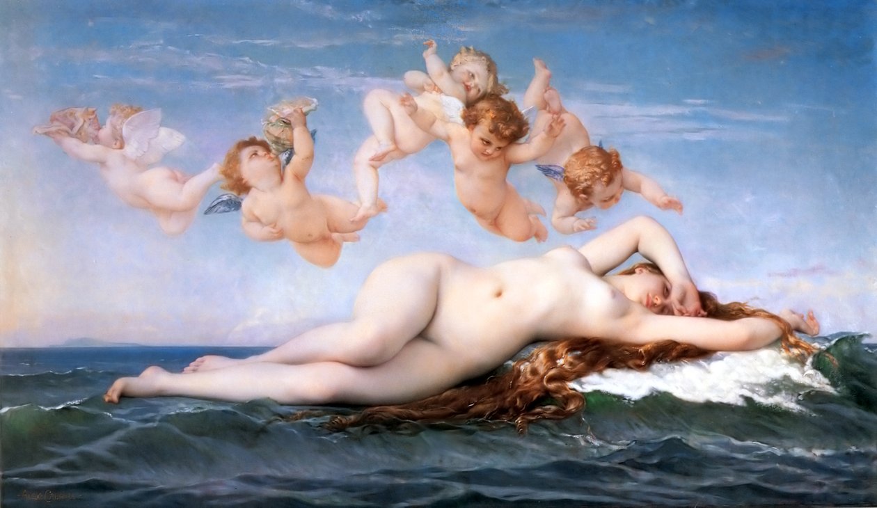 La nascita di Venere da Alexandre Cabanel