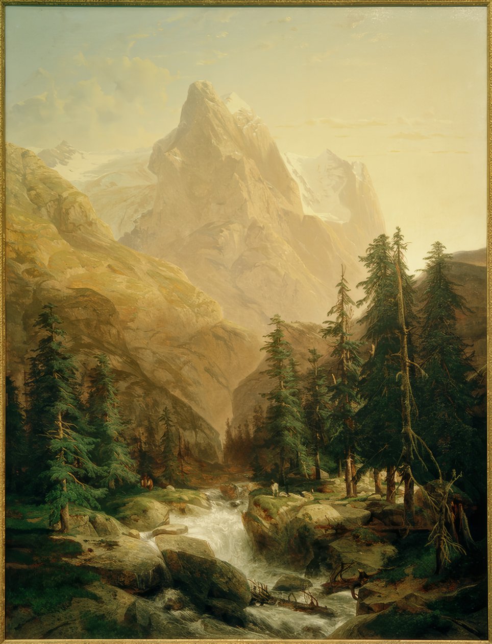 Alexandre Calame, Wetterhorn da Alexandre Calame