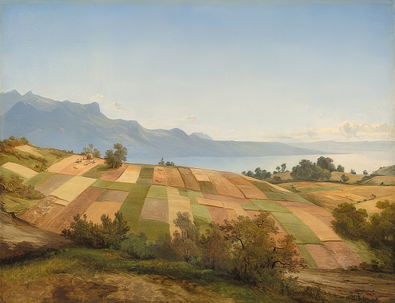 Paesaggio svizzero da Alexandre Calame