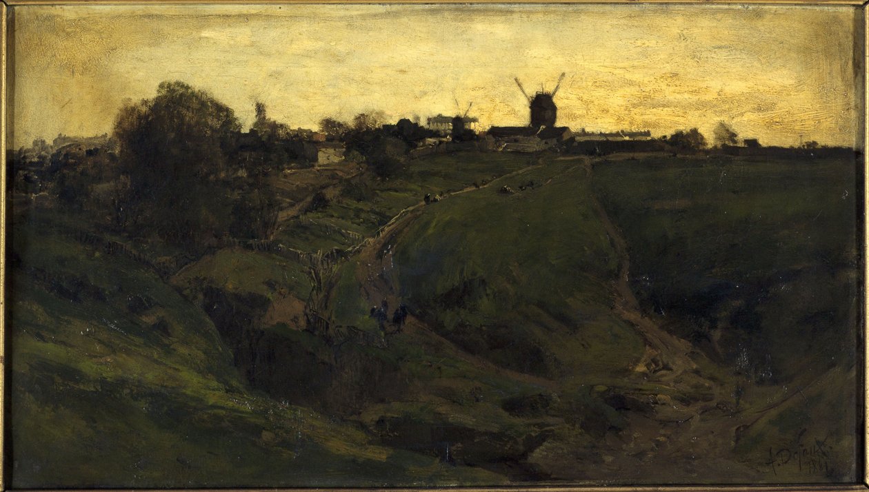 Vista di Montmartre, lato nord-ovest da Alexandre Defaux