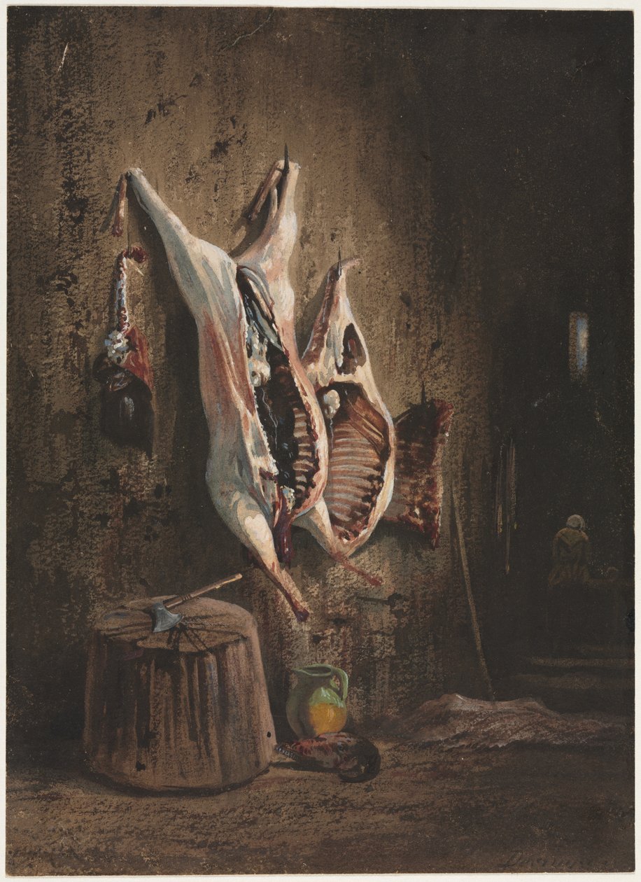 Carcasse, 1840-1860 da Alexandre Gabriel Decamps