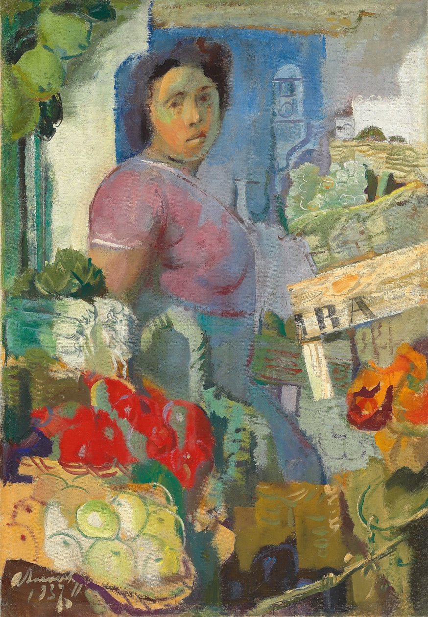 Il Venditore di Frutta da Alexandre Iacovleff