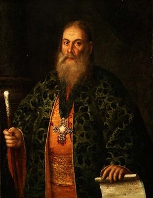 Ritratto di Fyodor Dubyansky da Alexei Petrovich Antropov
