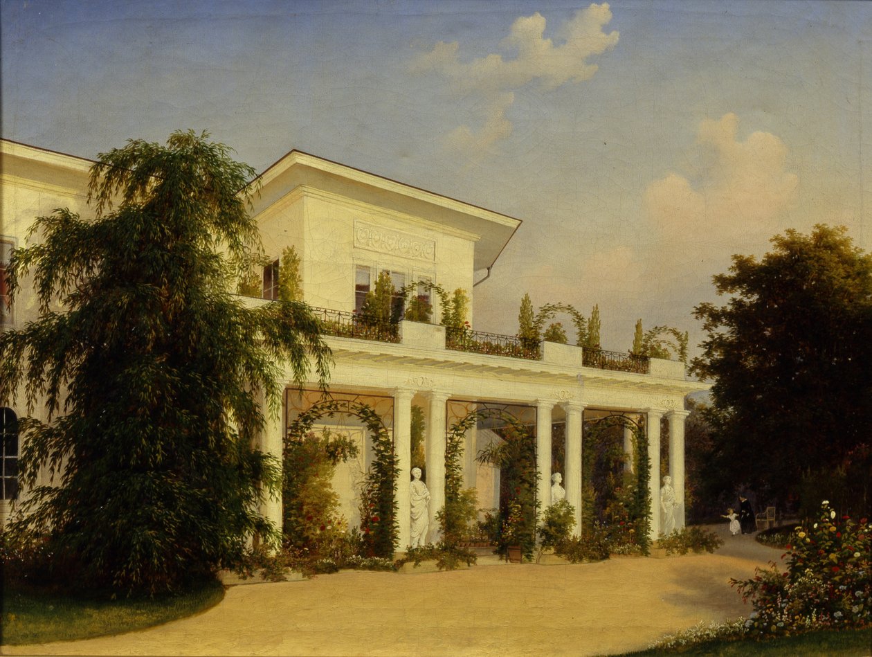 La tenuta di campagna Kachanovka, 1849 da Alexei Yakovlevich Voloskov