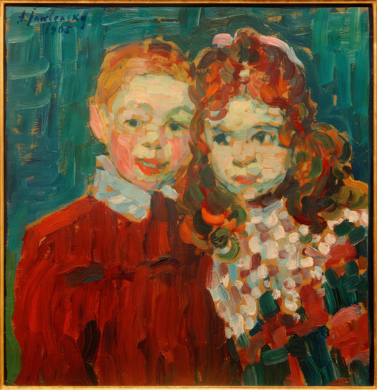 André e Katja da Alexej von Jawlensky