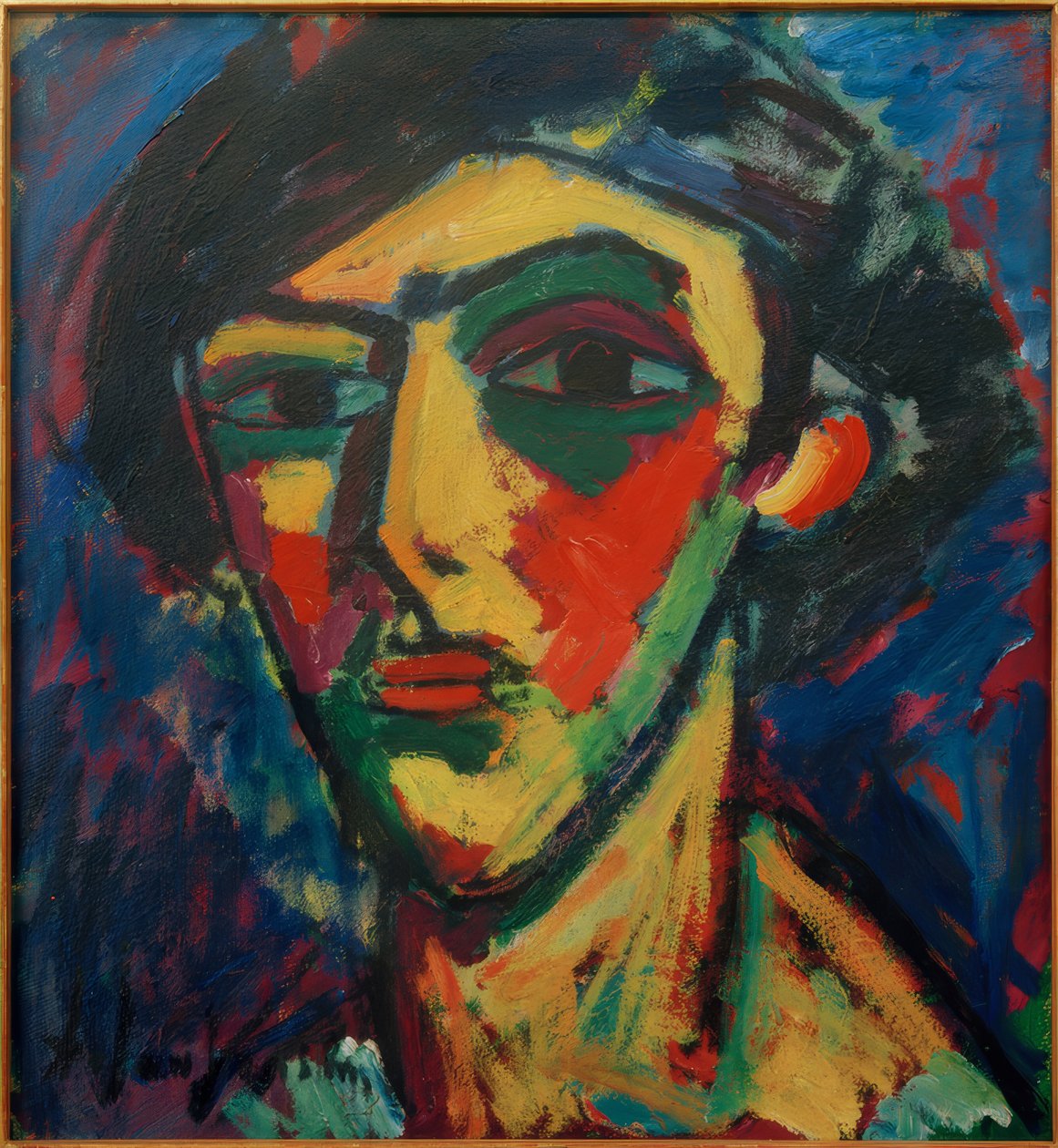 Testa di giovane da Alexej von Jawlensky