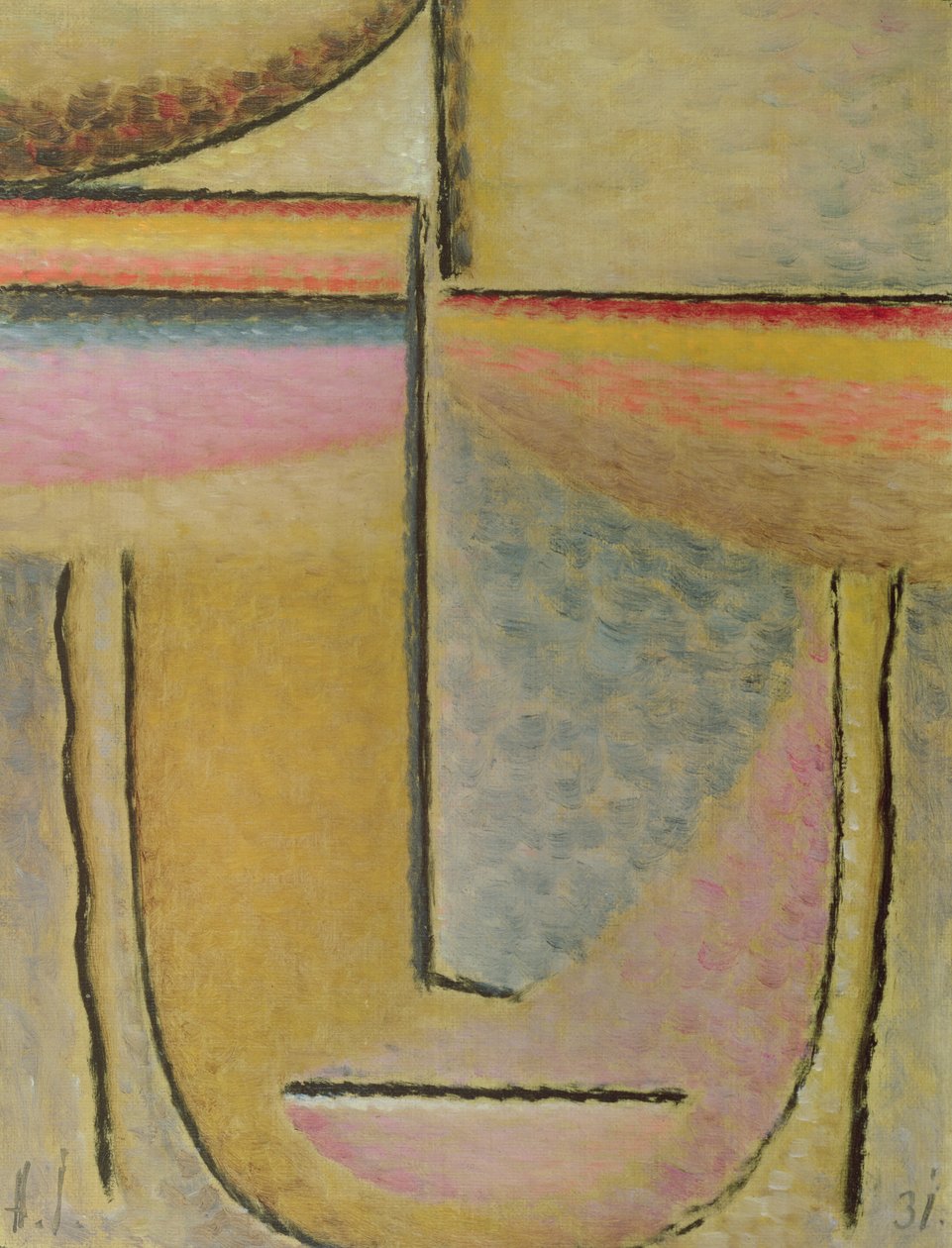 Partenone, 1932 da Alexej von Jawlensky