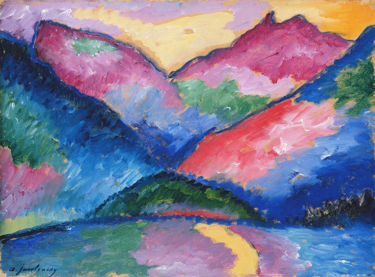La Valle di Oy da Alexej von Jawlensky