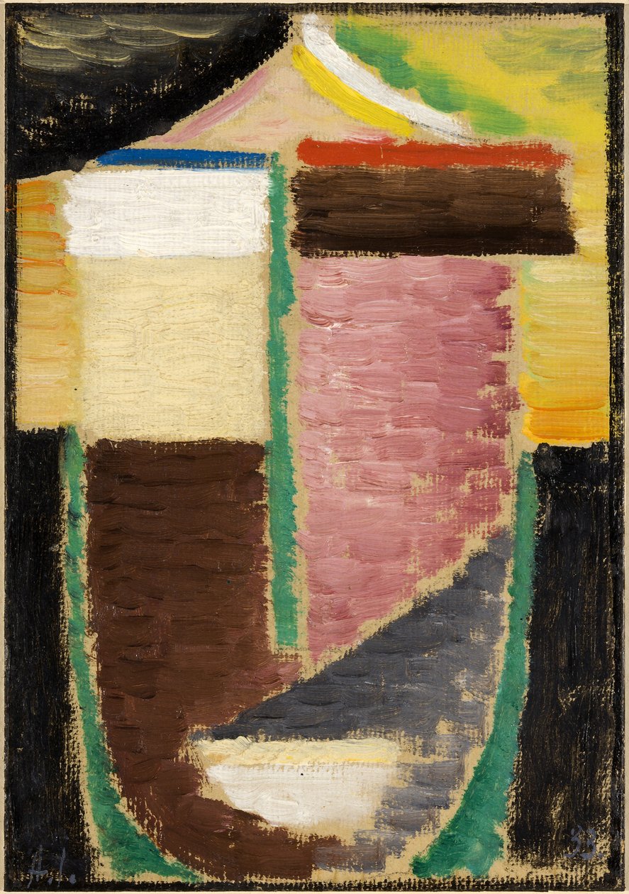 Testa astratta, 1933 da Alexej von Jawlensky