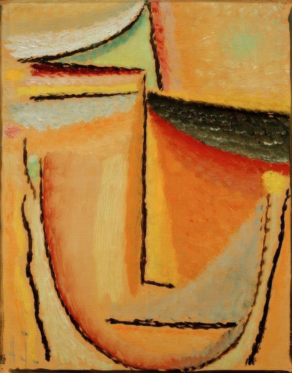 Testa astratta da Alexej von Jawlensky