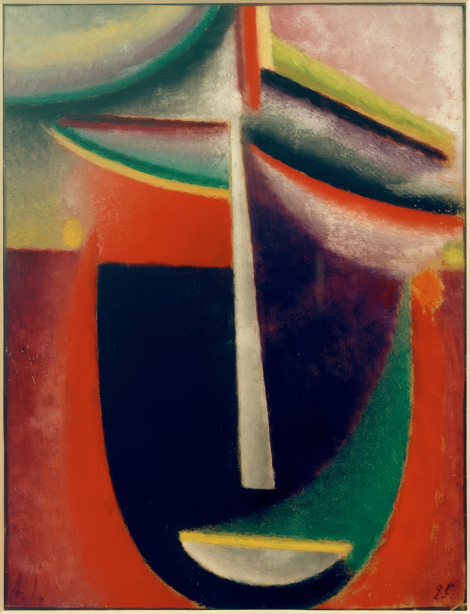 Testa astratta: Mistero da Alexej von Jawlensky